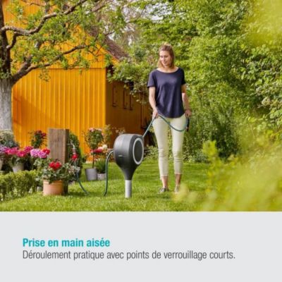 Gardena Dévidoir automatique sur pic RollUp S 15 m