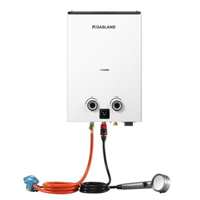 GASLAND G10 - Chauffe-eau gaz instantané extérieur 10L GPL 30/37mbar classe énergétique A+