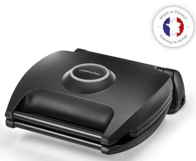 Gaufrier - LAGRANGE - 089003 - 4 Gaufres - Noir - Petit Électroménager