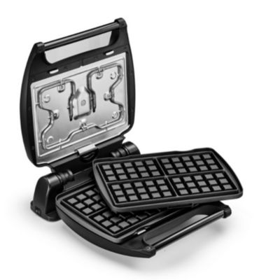 Gaufrier - LAGRANGE - 089003 - 4 Gaufres - Noir - Petit Électroménager