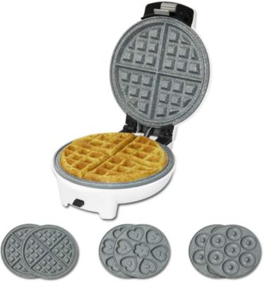 Gaufrier électrique 3 en 1 Plaques donuts, muffins, gaufres
