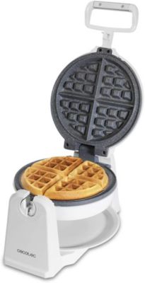 Gaufrier électrique circulaire 1000W Rotatif