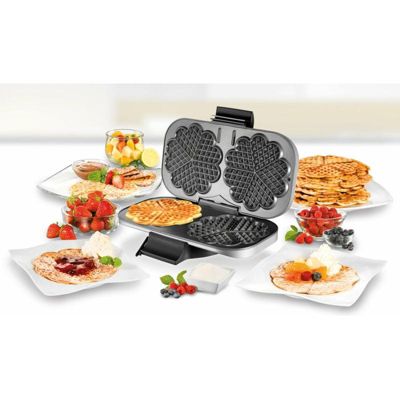 Gaufrier Électrique Double en Forme de Coeur Unold 48241