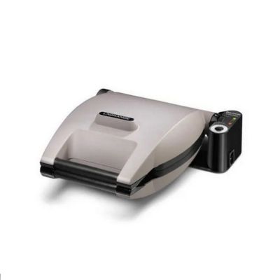 Gaufrier - Premium Gaufres - MINERAL G - Multifonctions - Plaques interchangeables - Couleur gris