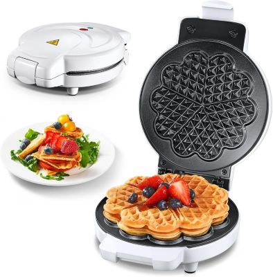 Gaufrier Professionnel éléctrique 900W blanc