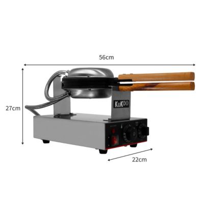 Gaufrier Rond Cuisine Commercial