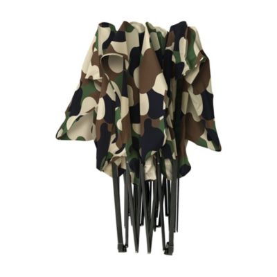Gazebo pliant Frankystar Kebon 3x6 m camouflage toit Oxford 420D PVC