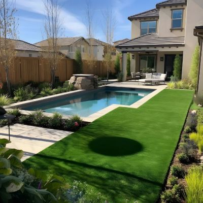 Gazon Synthétique GREEN PRO 38mm - 2Mx12M soit 24m2 - BBE