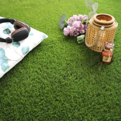 Gazon synthétique Liberté entièrement recyclable - 45mm - 4m x 14m