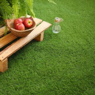 Gazon synthétique Liberté entièrement recyclable - 45mm - 4m x 14m