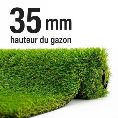 Gazon Synthetique 35mm - 2Mx6M soit 12m2 - MGS