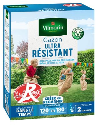 Gazon Ultra Résistant - Label Rouge - 3 kg - Vilmorin | Castorama