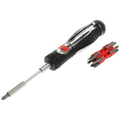 Gedore RED R38920000 - tournevis universel avec magasin de rangement et cliquet intégré