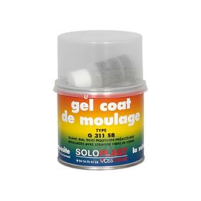 Gel coat de moulage Soloplast blanc 500g