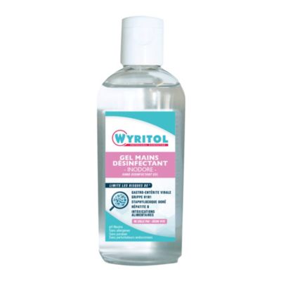Gel hydro-alcoolique désinfectant pour les mains 100ml Wyritol