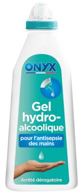 Gel mains hydroalcoolique Onyx 500ml