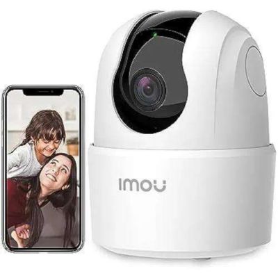 GENERIQUE camera de surveillance interieure 4MP - blanc - secteur