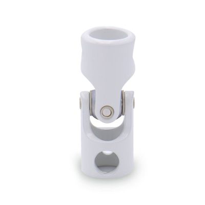 Genouillère, Blanc, D.12 M5, D.12 M5, Aluminium, Volet roulant à  manivelle, Joint de Cardan