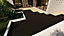 Géotextile multi-usage 100G/m² 1X20 m coloris noir