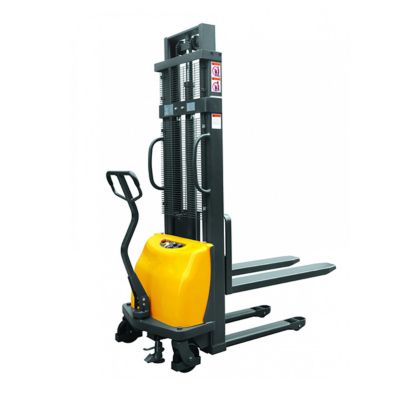 Gerbeur semi-électrique - Hauteur de levée max 1600mm - Charge max 1000kg - 1841043166