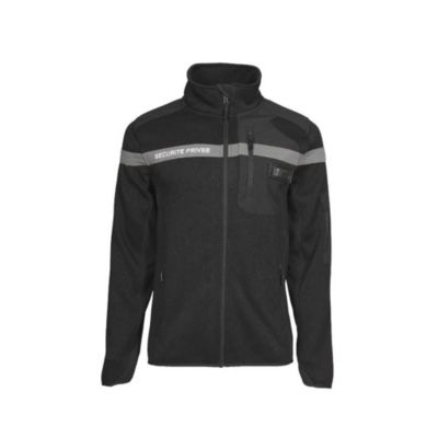 Gilet de Sécurité Privée Diamant - Taille XXL - Noir - Confortable et Visible - D-Work