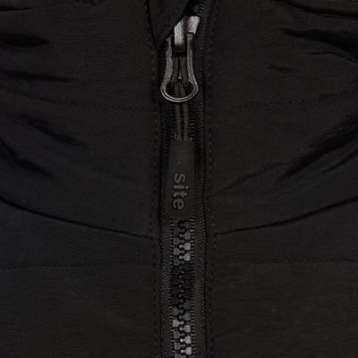 Gilet doudoune sans manche noir Site Blackthorn taille M