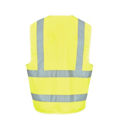 Gilet haute visibilité jaune Site Taille S / M | Castorama