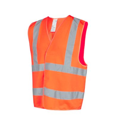 Gilet haute visibilité orange Site imperméable Taille L / XL