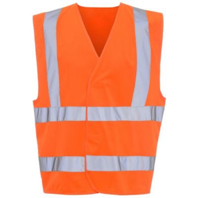 Gilet haute visibilité orange taille L/XL