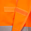 Gilet haute visibilité orange taille S/M
