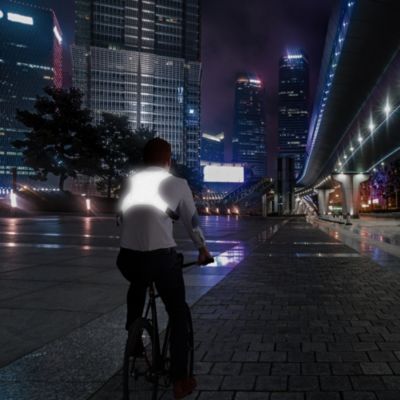 Gilet réfléchissant cycliste Urban Moov