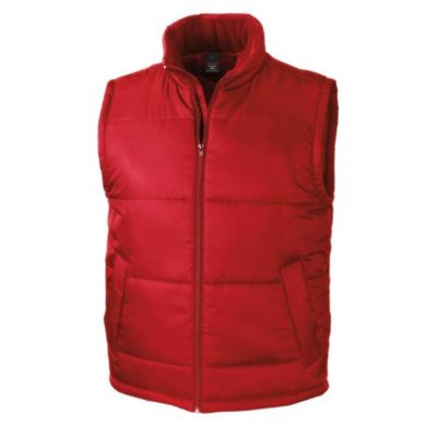Gilet sans manches de travail Result Rouge L