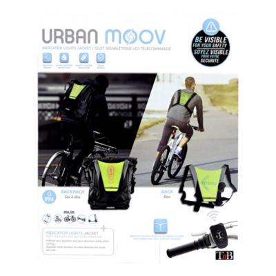 Gilet signalétique Led + Télécommande Urban Moov