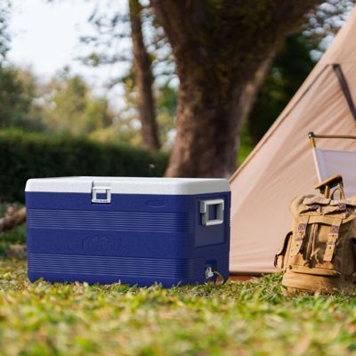 Glacière Deluxe Keep Cold Portable Bleue 70L