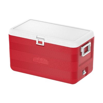 Glacière Deluxe Keep Cold Portable Rouge 70L