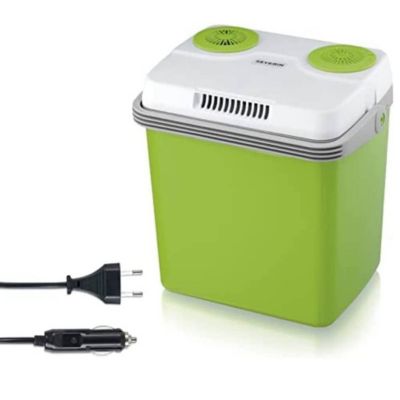 Glacière électrique plastique 19l gris/vert Severin TKB2924