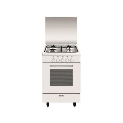 GLEM Cuisinière 4 feux gaz largeur 53 cm GA551GWH
