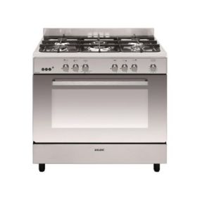 GLEM piano de cuisson gaz 90 cm inox GE960CMIX2