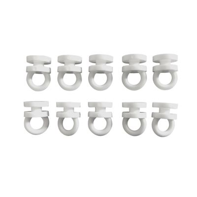 Glisseurs pour rail FIXI 50pcs/pqt blanc