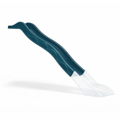Glissière toboggan bleu 2,63 m - Partie haute - Module de remplacement