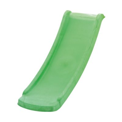 Glissière toboggan  en plastique 120 cm vert pomme