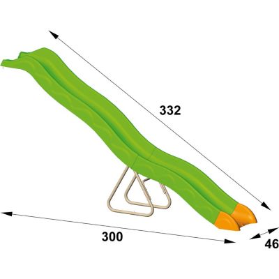 Glissière Trigano avec pieds 3,32 m