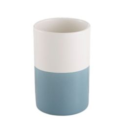 Gobelet céramique brillant bleu Diani