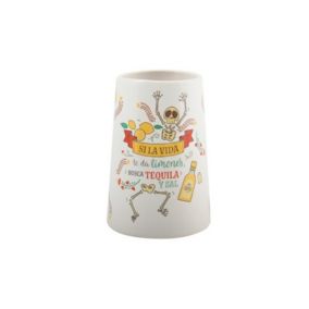 Gobelet Céramique TEQUILA Blanc  Jaune MSV