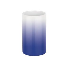 Gobelet Céramique TUBE GRADIENT Bleu Spirella