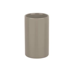 Gobelet Céramique TUBE Taupe Spirella