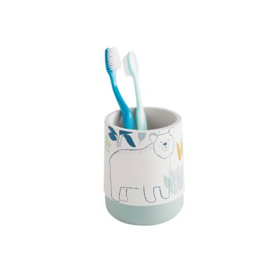 Gobelet de salle de bain imprimé ours EquipStore