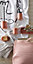 Gobelet MSV Spirella Maonie en céramique coloris terracotta Ø8,5 x H.10 cm