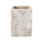 Gobelet pour salle de bains en polyrésine, effet pierre, Goodhome Cenia