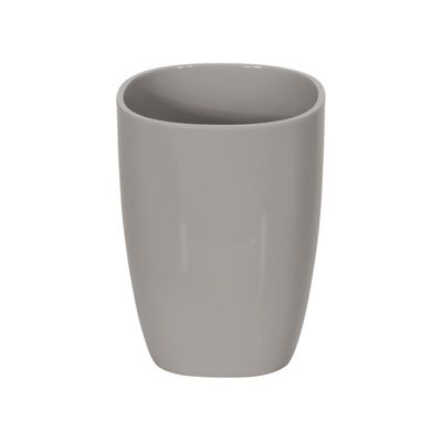 Gobelet à Dents Blanc – 10x7,5x7,5 Cm, Polystyrène – Pour Salle De Bain, Rangement Brosse à Dents